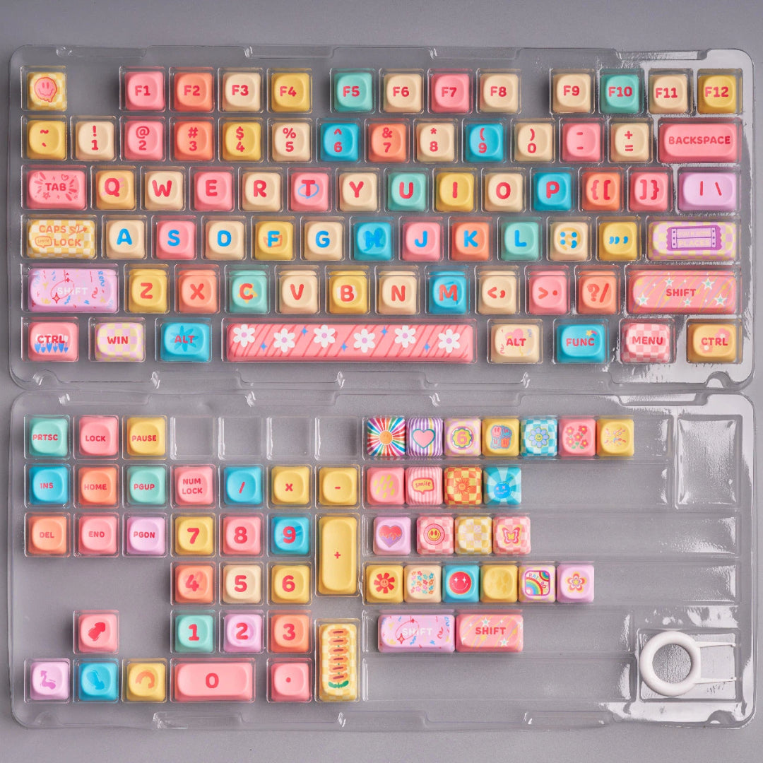 "Dopamine Colors" MOA Profile PBT Keycap Set