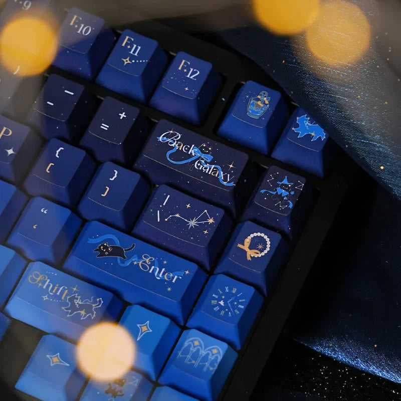 "Freetag Starry Sky" Cherry Profile PBT Keycap Set