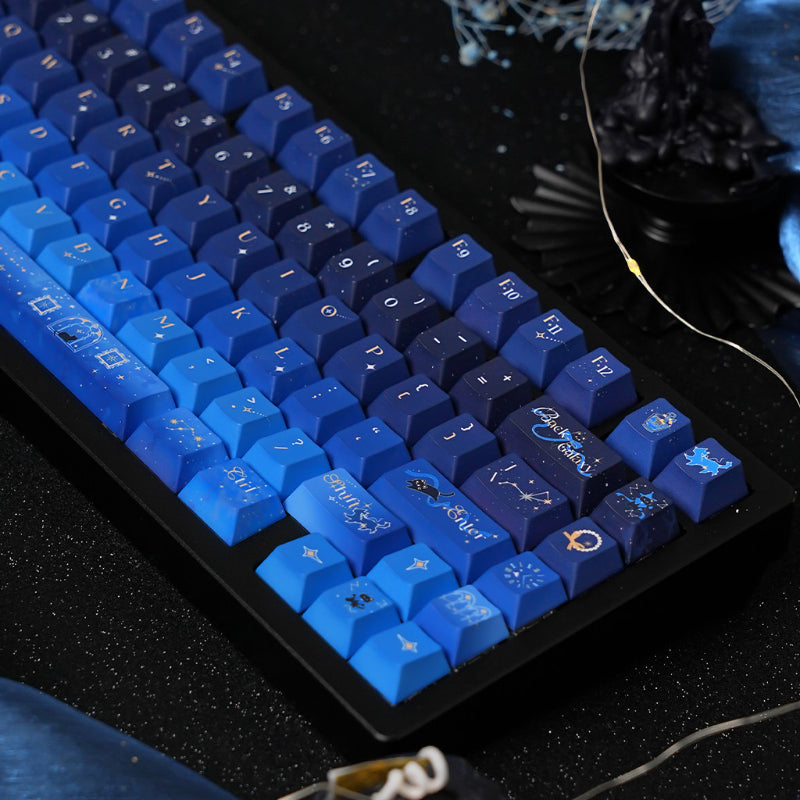 "Freetag Starry Sky" Cherry Profile PBT Keycap Set
