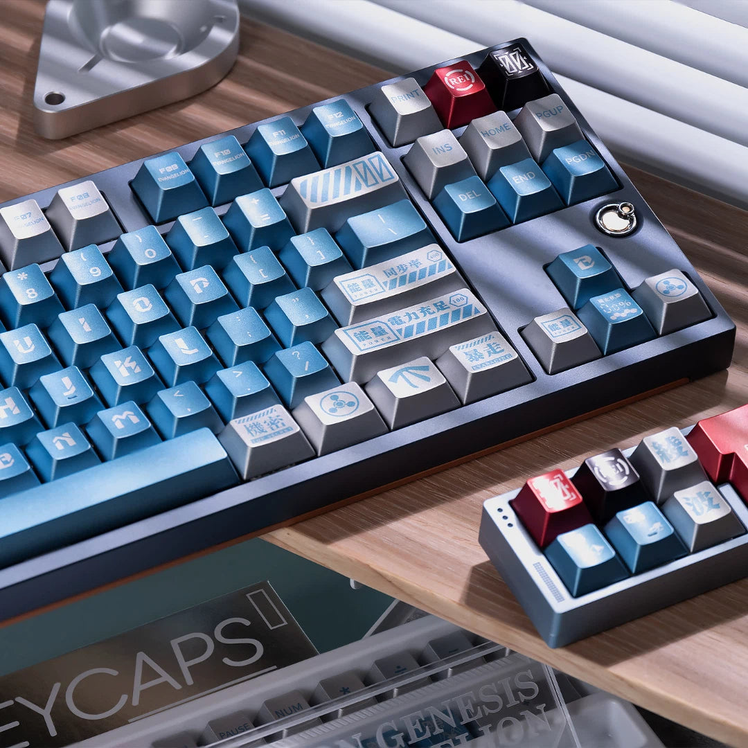 "Cyber Mecha" PBT & PC Keycap Series (Cherry Profile)