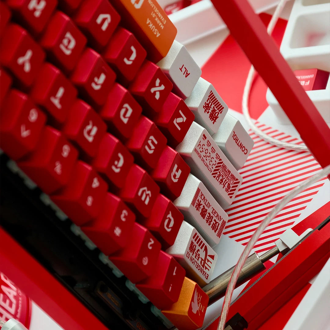 "Cyber Mecha" PBT & PC Keycap Series (Cherry Profile)