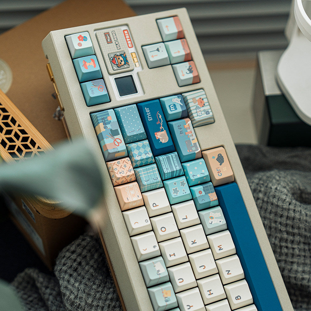"Sewing" Handicraft Cherry Profile 1.7mm PBT Dye-Sub Keycap Set