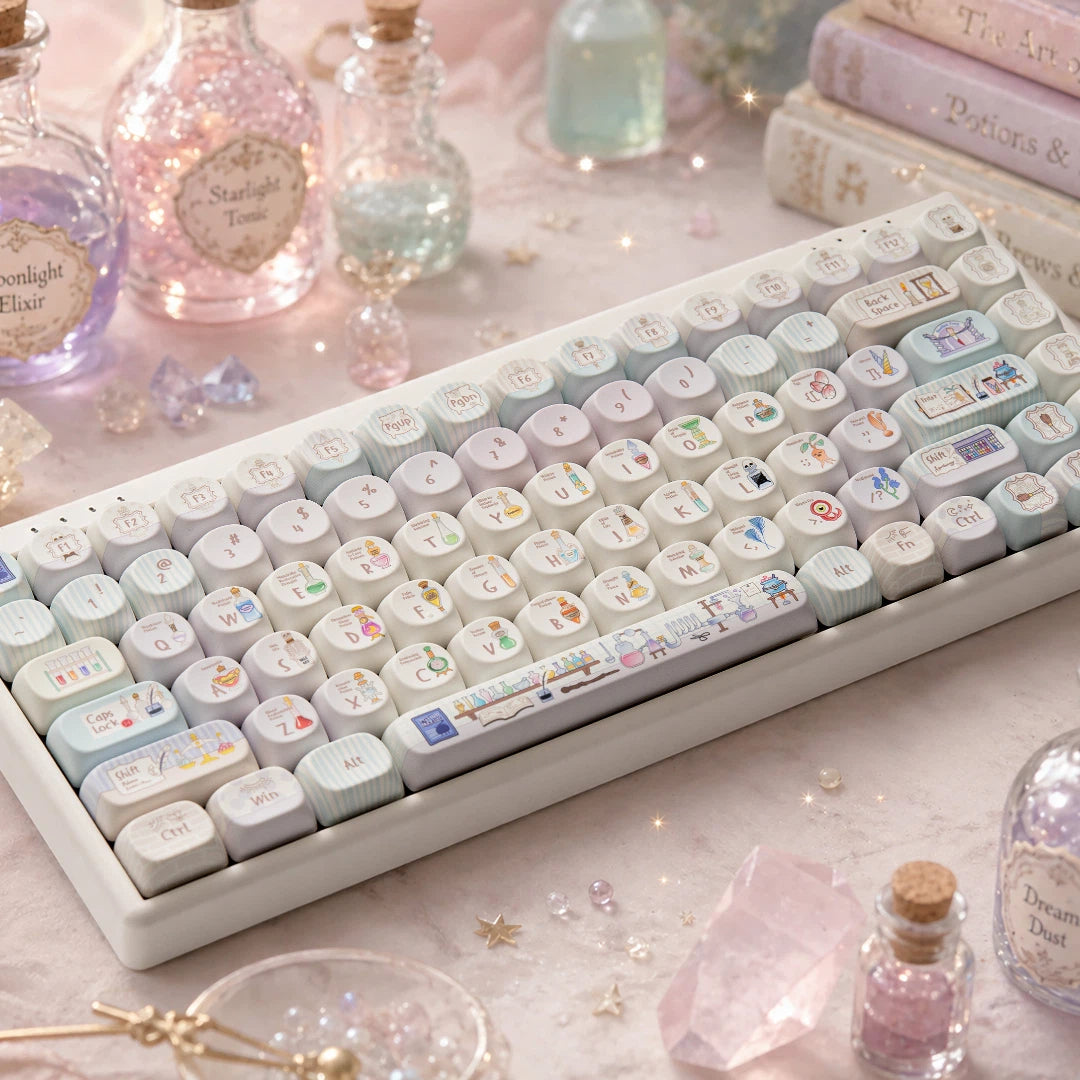 "Magic Potion" PBT Keycap Set (Cherry & MOA Profiles)