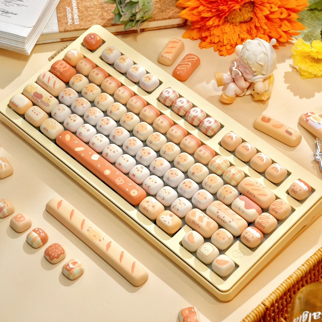 "Melbourne Bakery" MOG Profile PBT Keycap Set