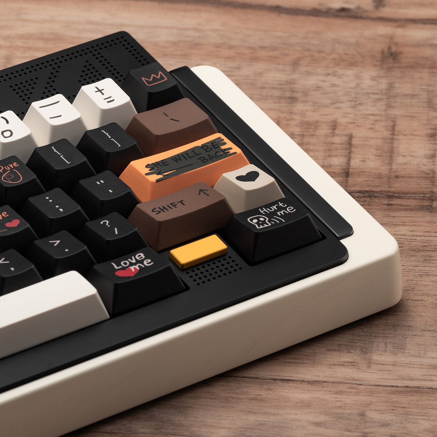 "Retro Love Story" Cherry Profile PBT Keycap Set
