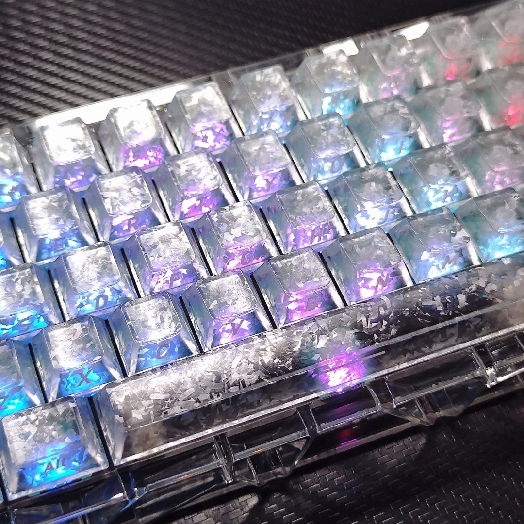 Carbon Fiber Keycaps