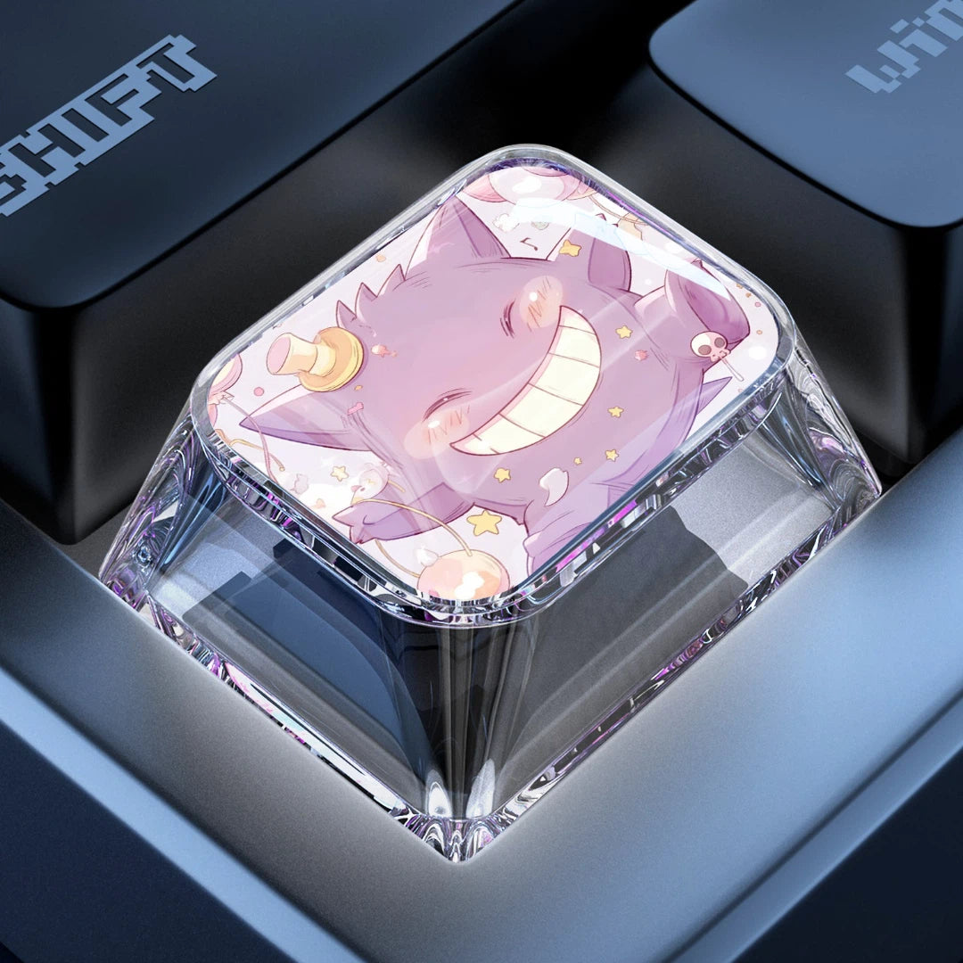 Gengar Alt 1.25U Epoxy Resin Artisan Keycap