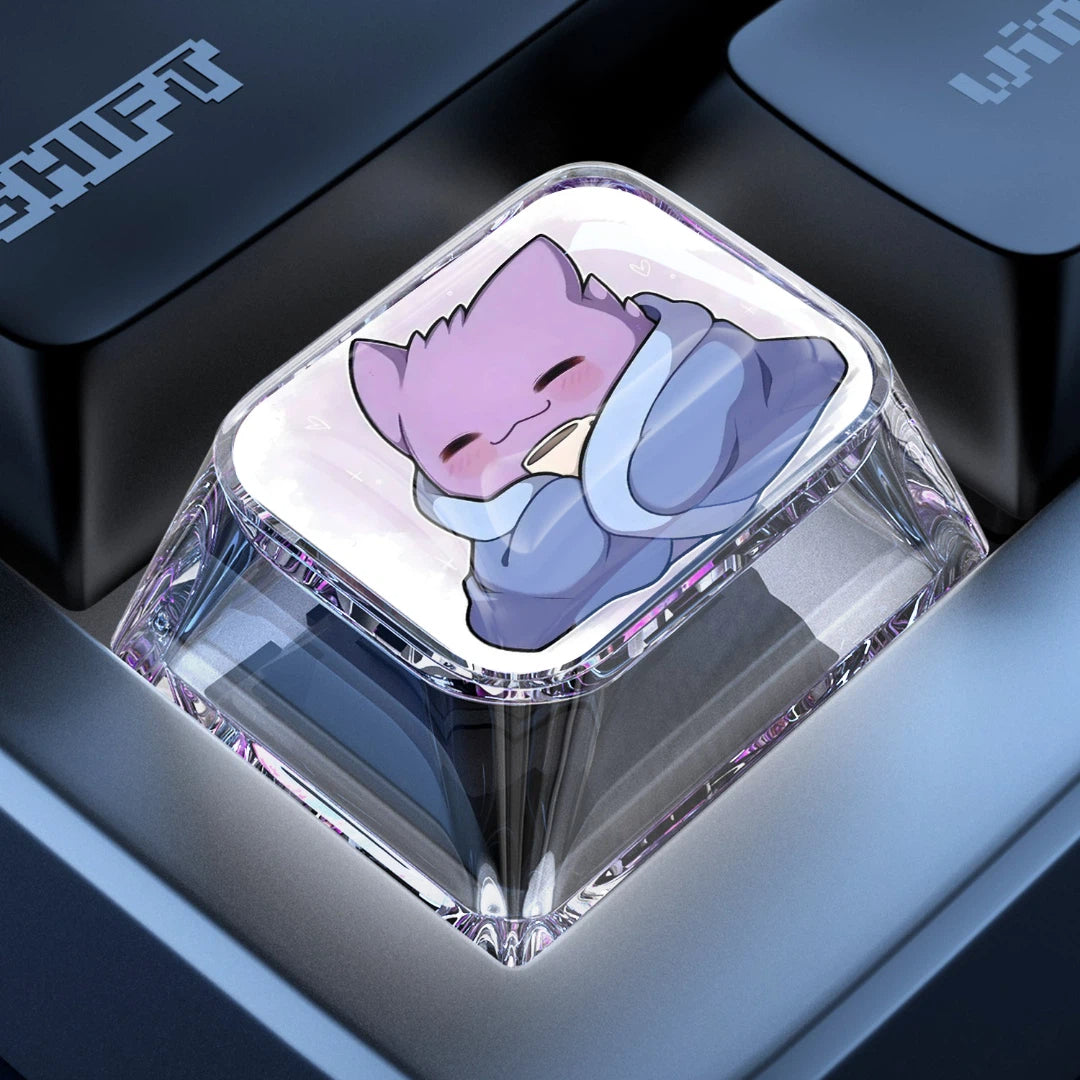 Gengar Alt 1.25U Epoxy Resin Artisan Keycap