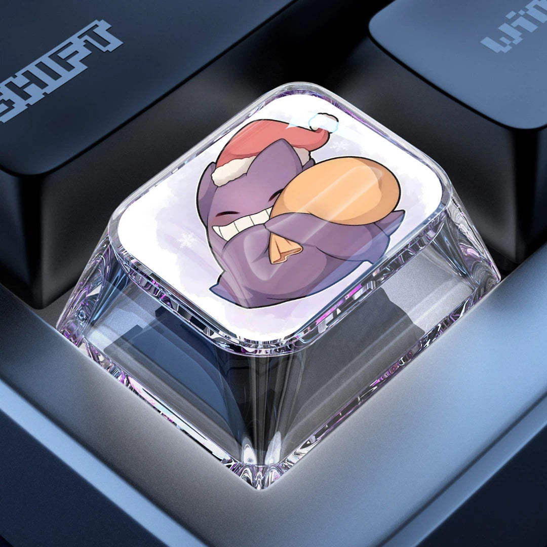 Gengar Alt 1.25U Epoxy Resin Artisan Keycap