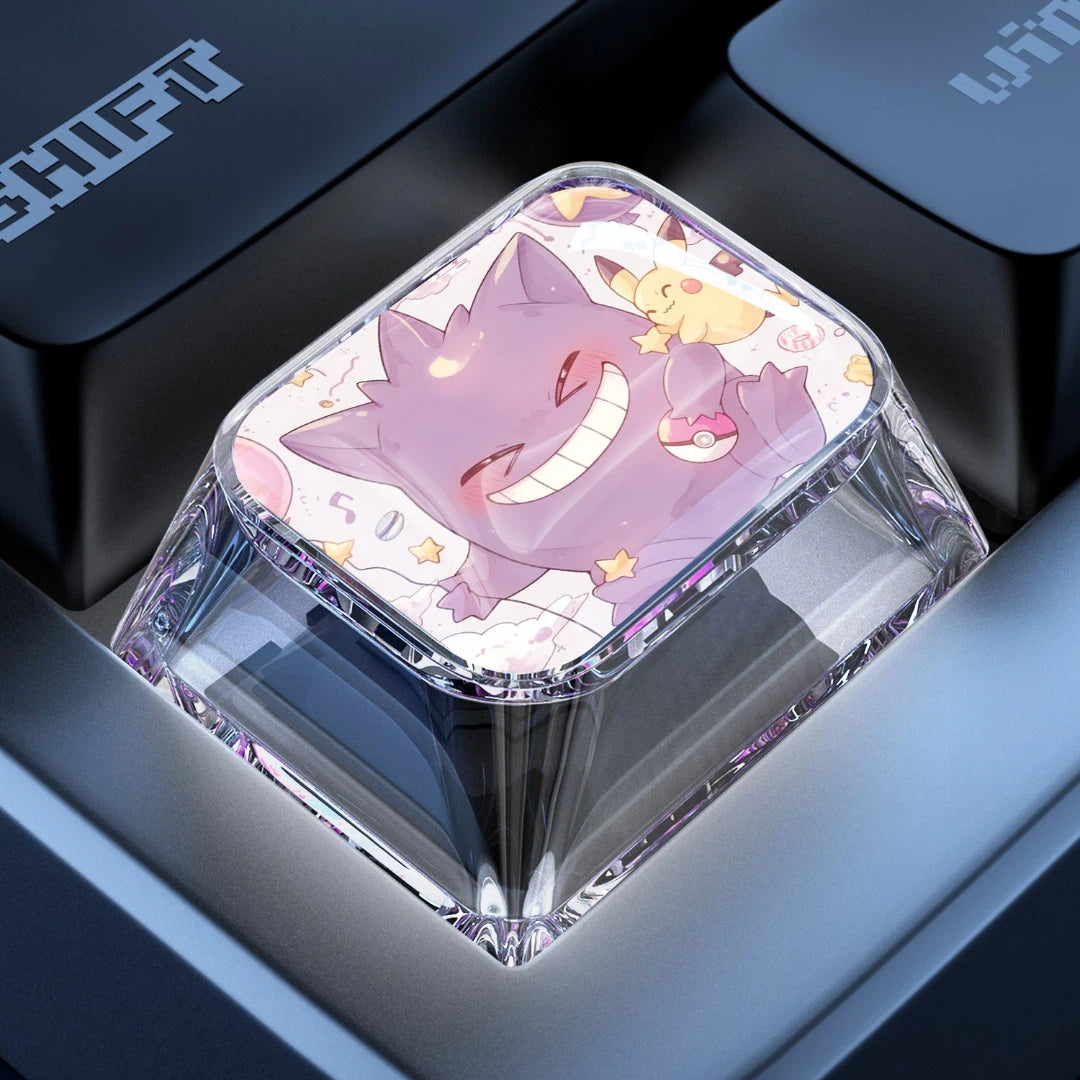 Gengar Alt 1.25U Epoxy Resin Artisan Keycap