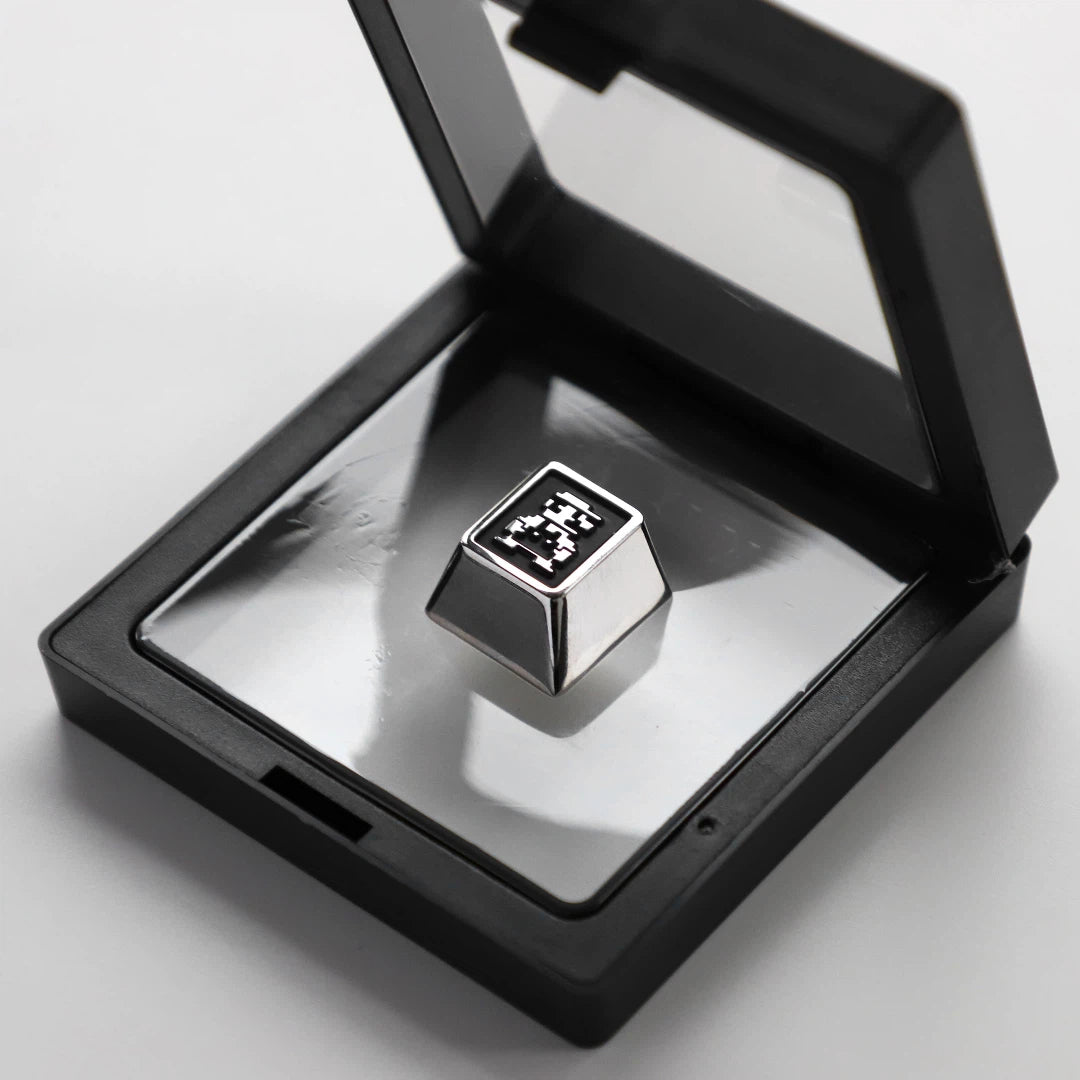 Mario Zinc Alloy Artisan Keycap