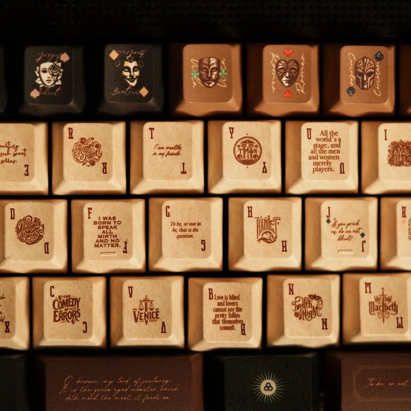 Shakespeare's Ace Keycap