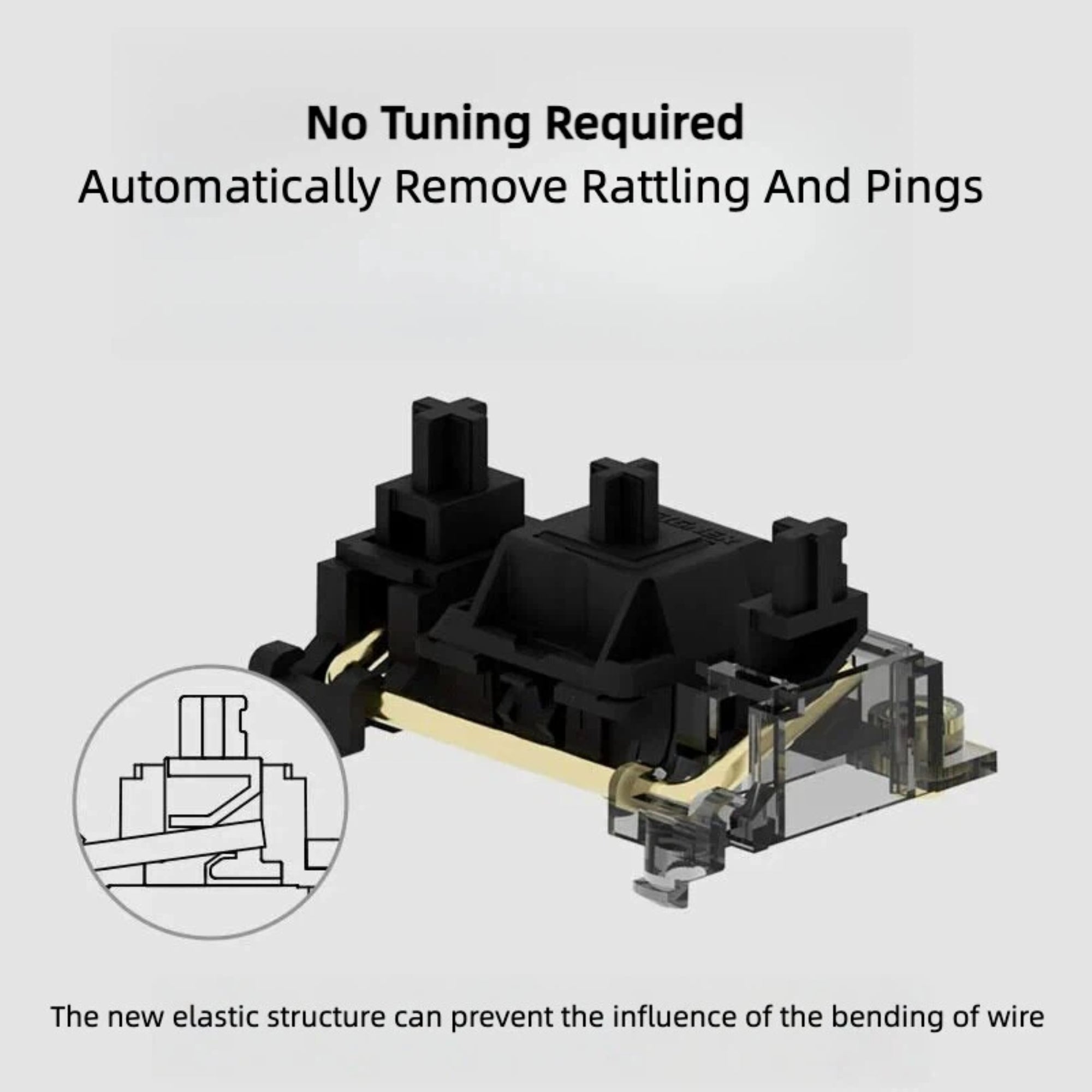Elastic Structure Satellite Switch