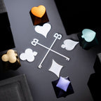 Spades, Hearts, Clubs, Diamonds — Metal Artisan Keycaps