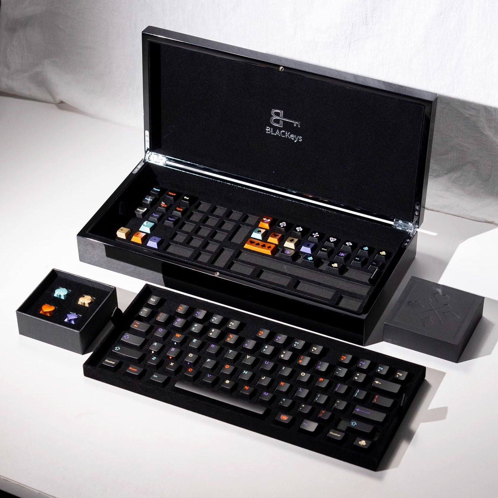 Dunhuang Series 75% Layout Metal Keycaps