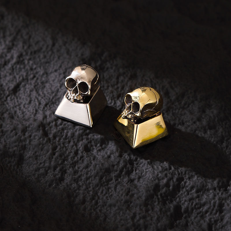 Solid Copper Skull
