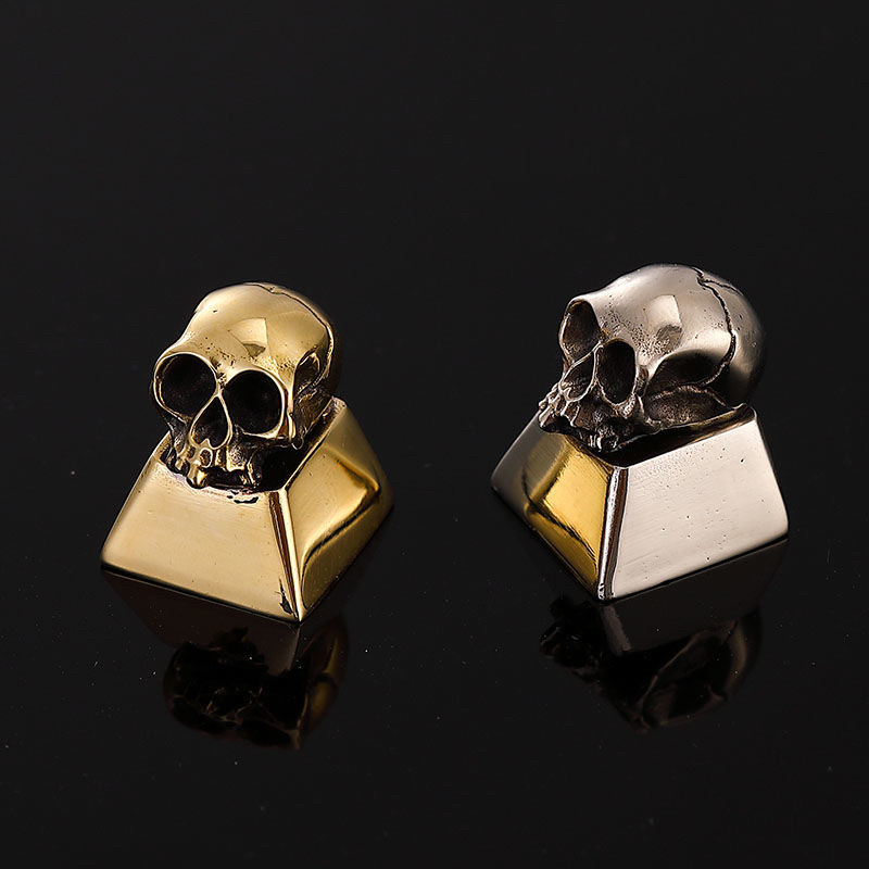 Solid Copper Skull