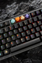 Spades, Hearts, Clubs, Diamonds — Metal Artisan Keycaps