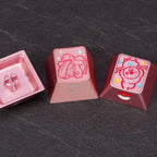 1U Anodized Pink Metal Keycap