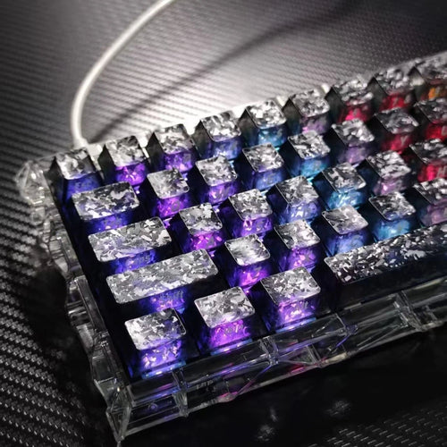 Carbon Fiber Keycaps