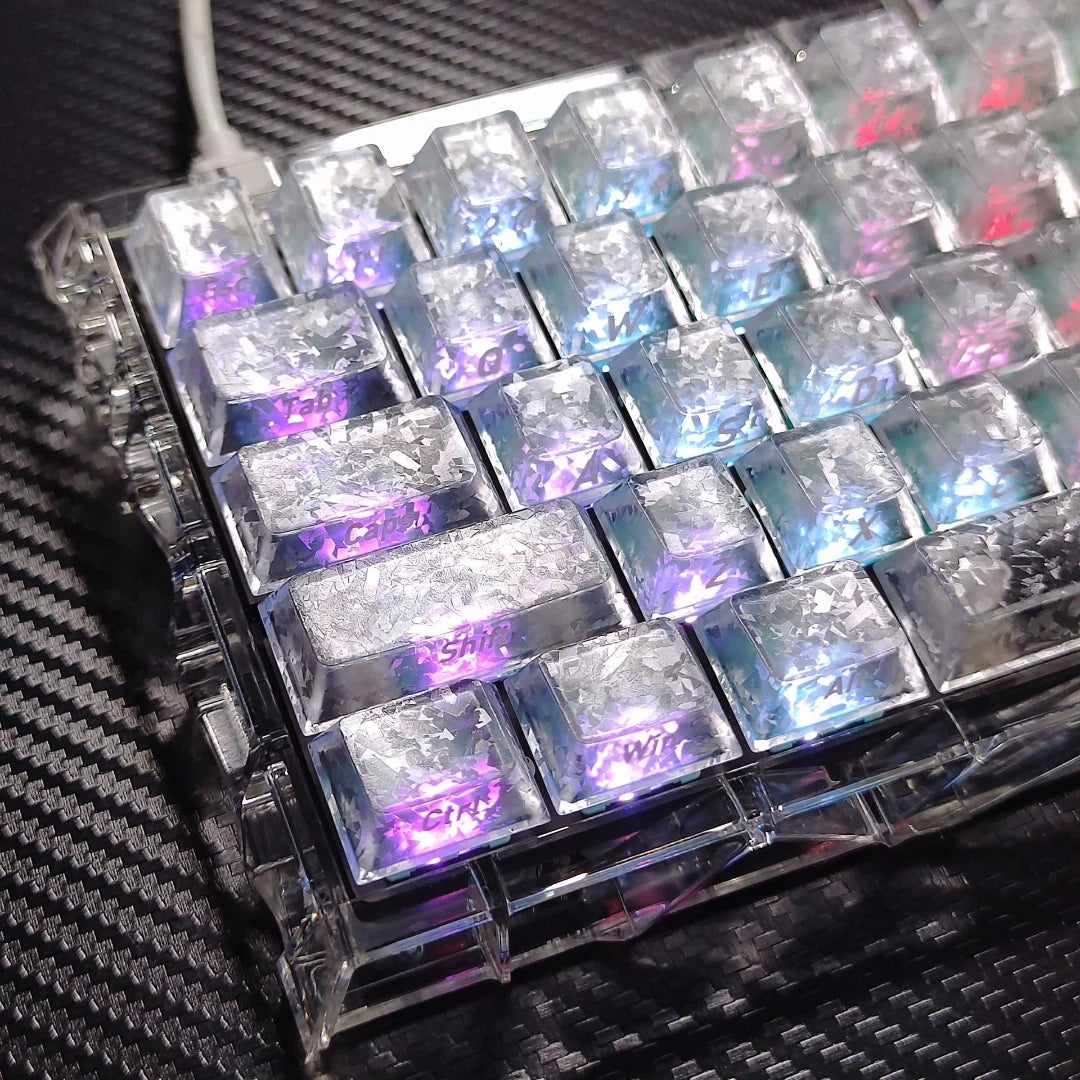 Carbon Fiber Keycaps