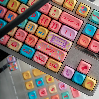 "Dopamine Colors" MOA Profile PBT Keycap Set
