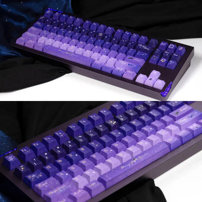 "Freetag Starry Sky" Cherry Profile PBT Keycap Set