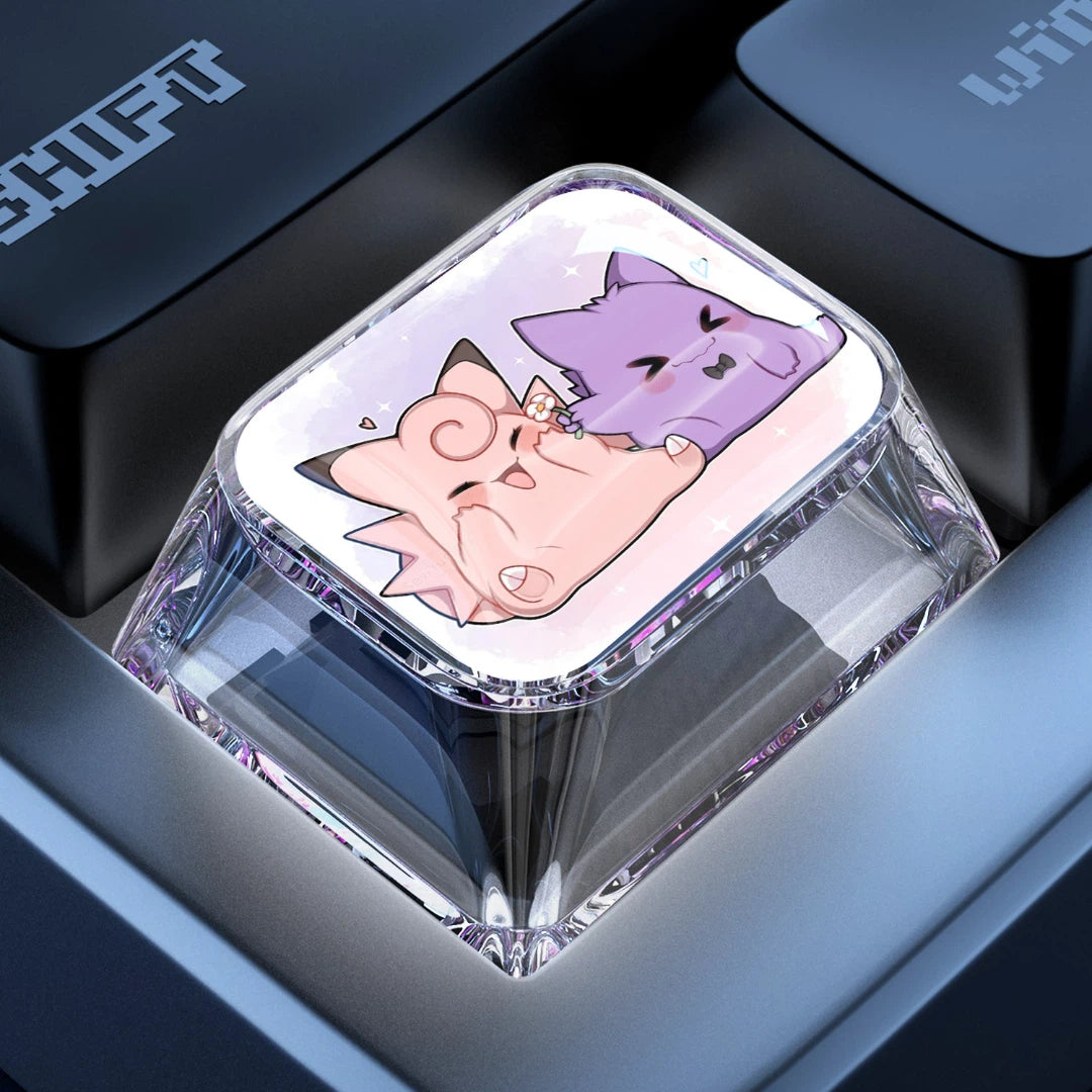 Gengar Alt 1.25U Epoxy Resin Artisan Keycap