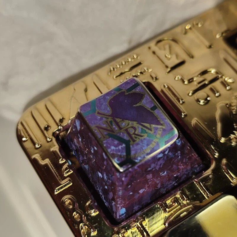 Ice Crystal Titanium Alloy Keycap