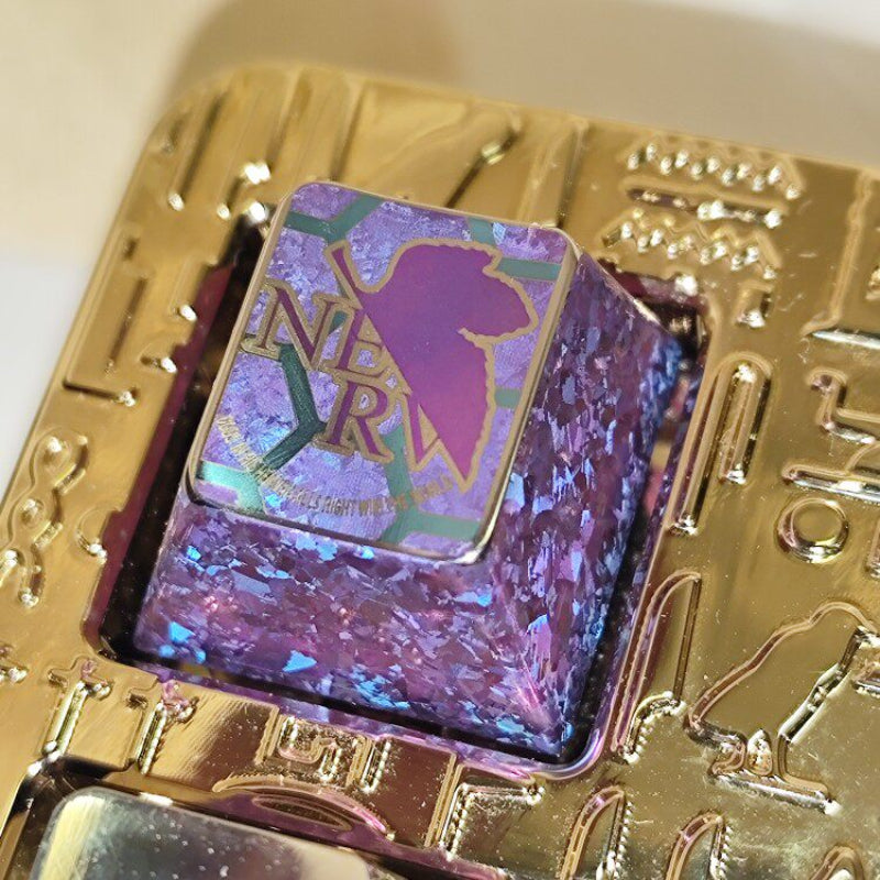 Ice Crystal Titanium Alloy Keycap