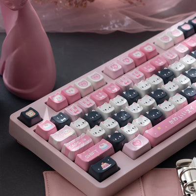 "Kitty Dessert" MAO Profile PBT Keycap Set