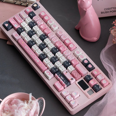 "Kitty Dessert" MAO Profile PBT Keycap Set