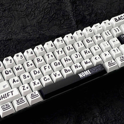 "NOME" Doodle Graffiti PBT Keycap Set (Cherry Profile)