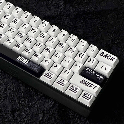 "NOME" Doodle Graffiti PBT Keycap Set (Cherry Profile)