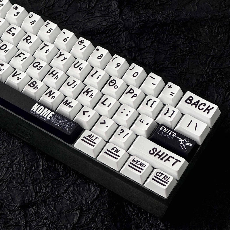 "NOME" Doodle Graffiti PBT Keycap Set (Cherry Profile)