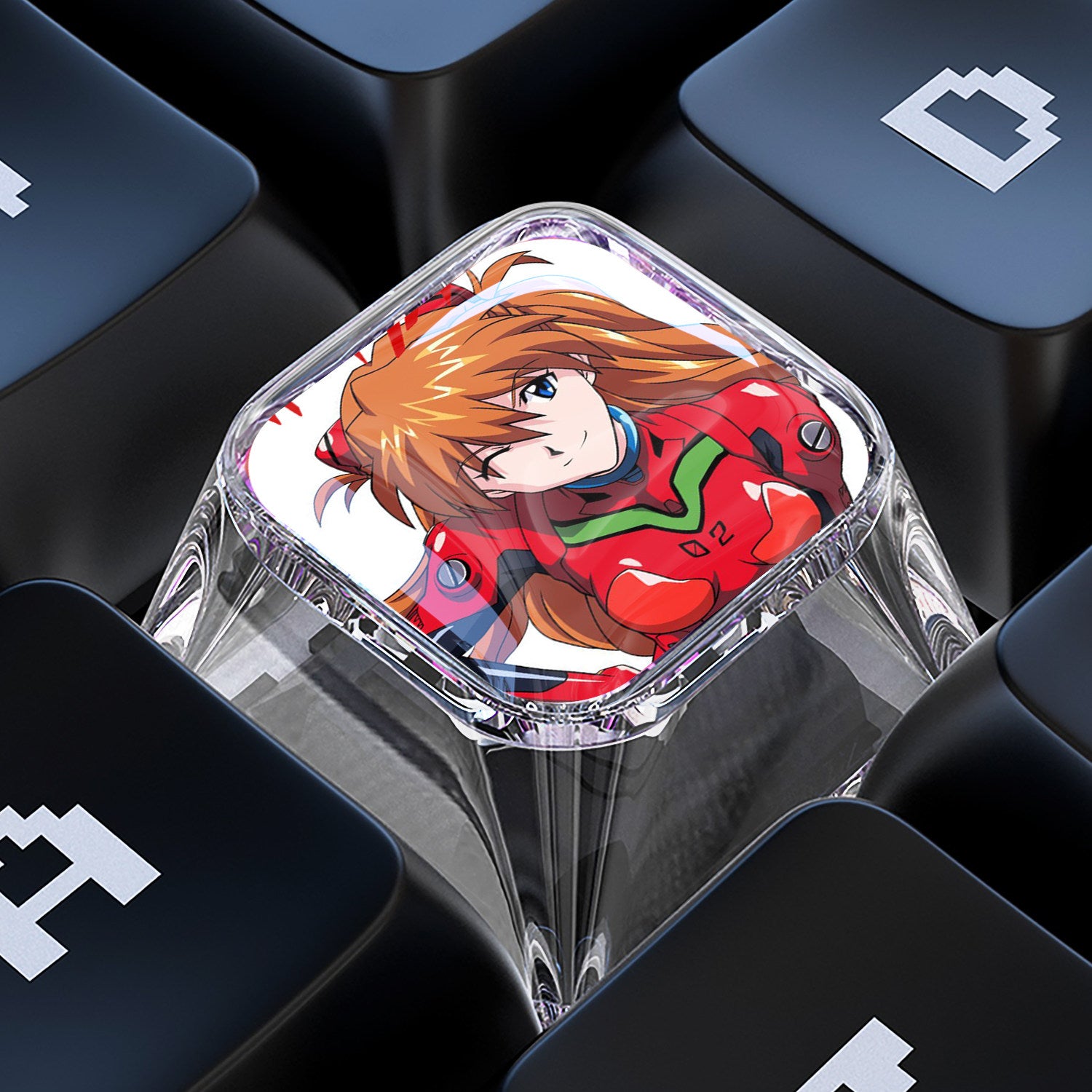 Anime 1U Resin Drip Keycap