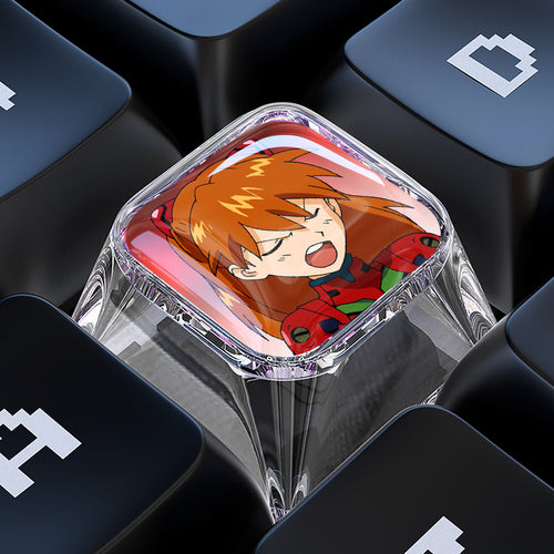 Anime 1U Resin Drip Keycap