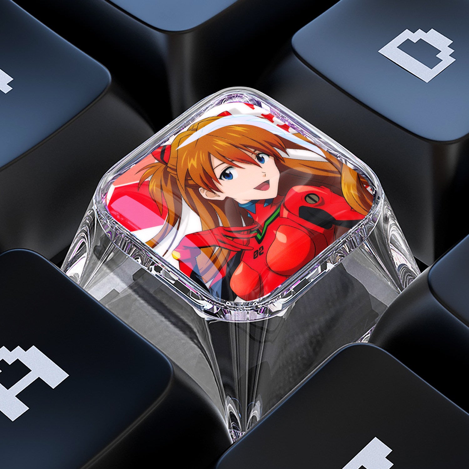 Anime 1U Resin Drip Keycap