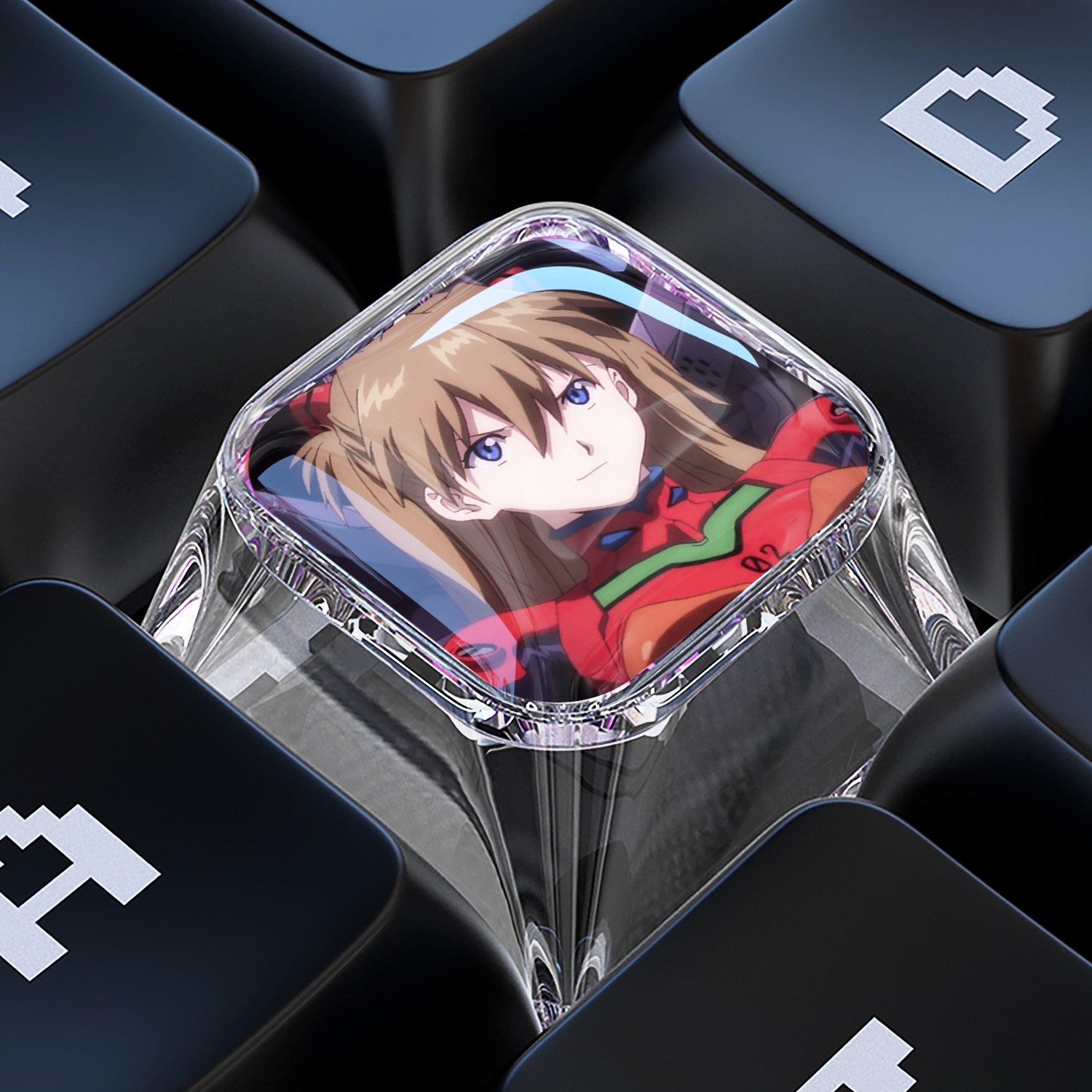 Anime 1U Resin Drip Keycap