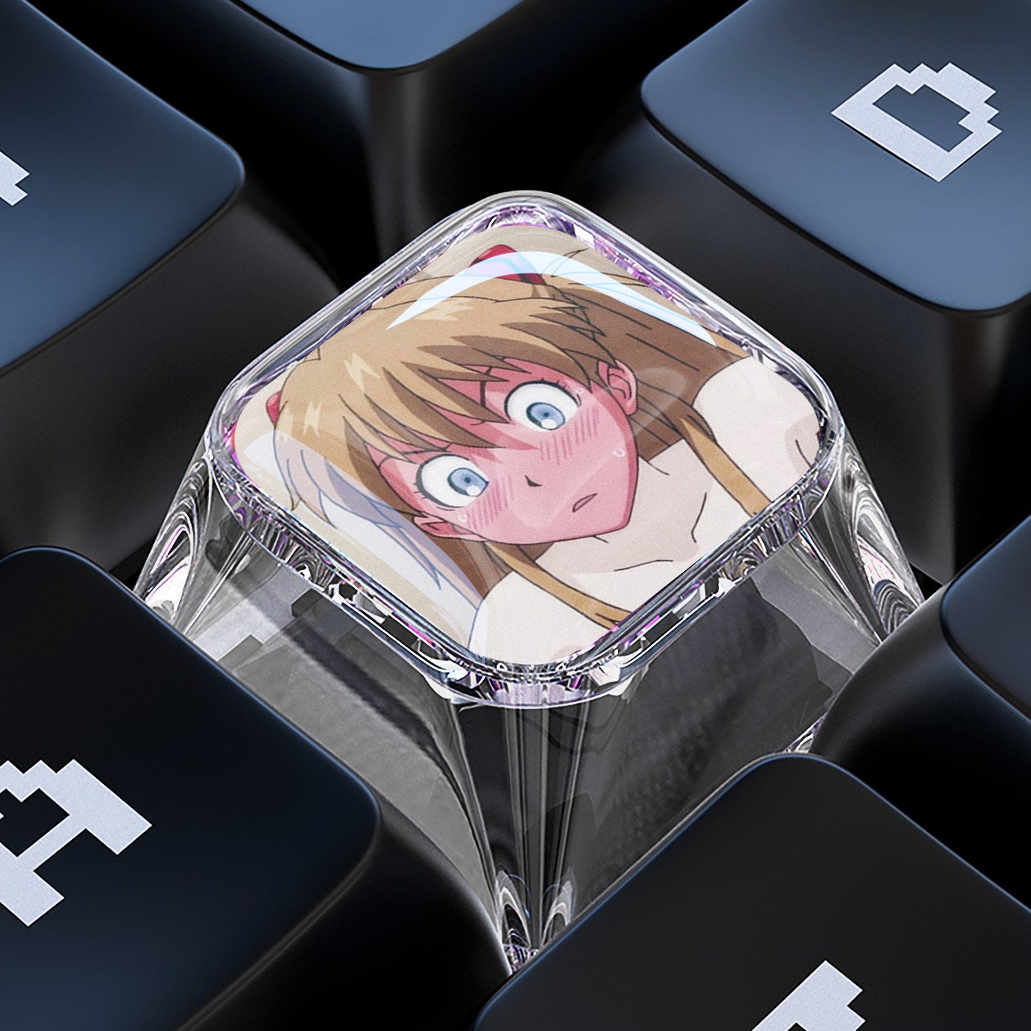 Anime 1U Resin Drip Keycap