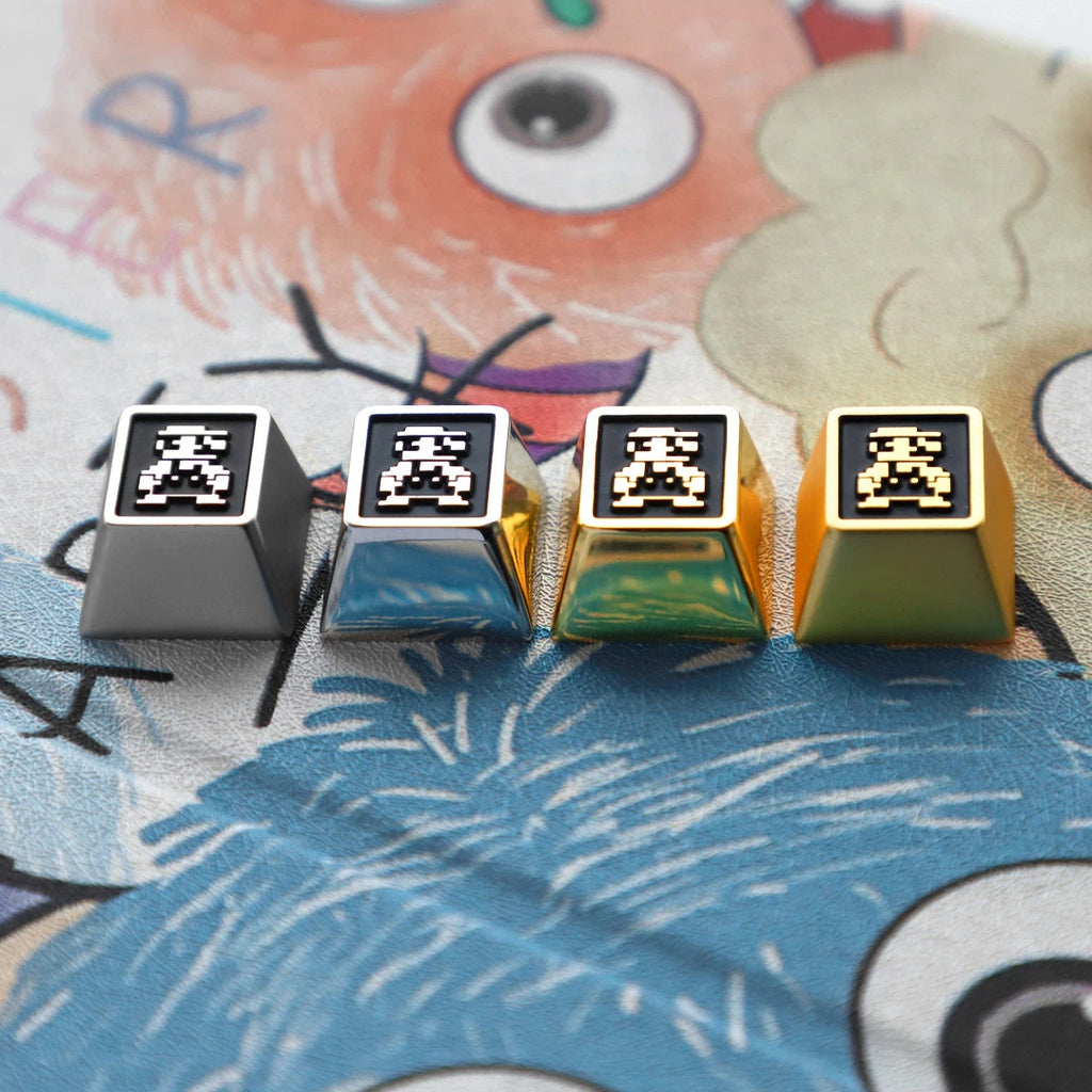 Mario Zinc Alloy Artisan Keycap