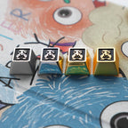 Mario Zinc Alloy Artisan Keycap