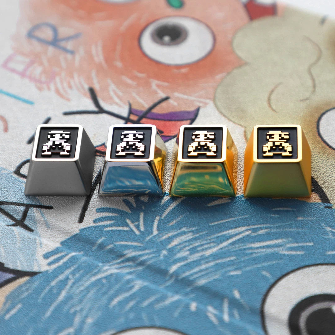 Mario Zinc Alloy Artisan Keycap