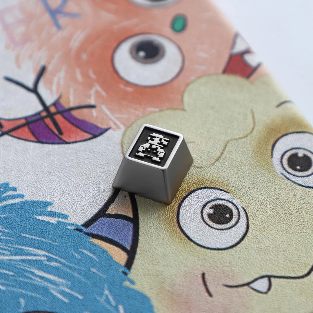 Mario Zinc Alloy Artisan Keycap