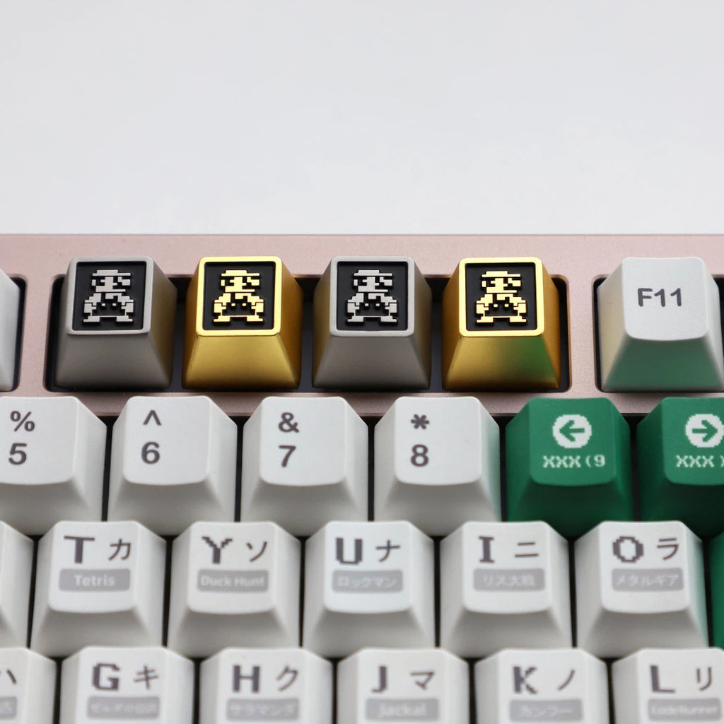 Mario Zinc Alloy Artisan Keycap