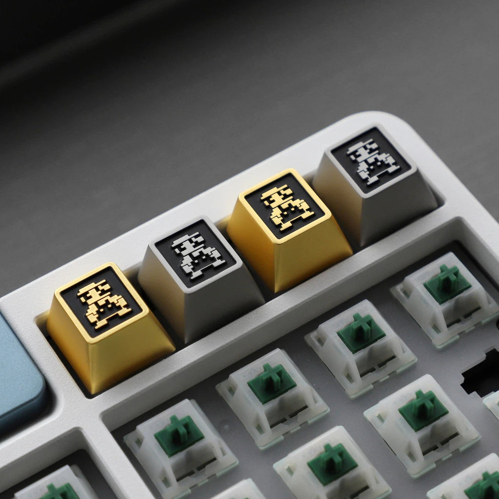 Mario Zinc Alloy Artisan Keycap