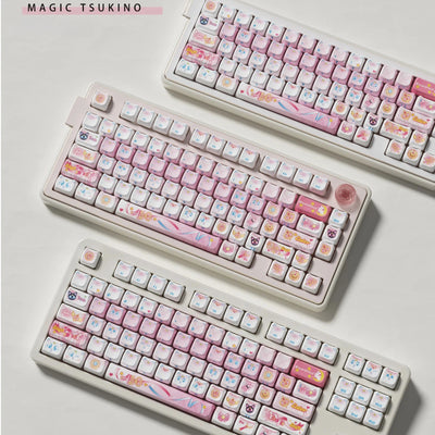 "Tsukino's Magic Kitty" Keycap Set