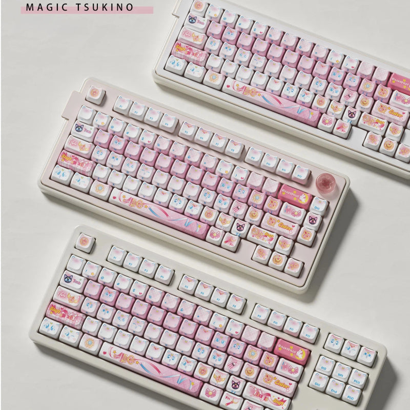 "Tsukino's Magic Kitty" Keycap Set