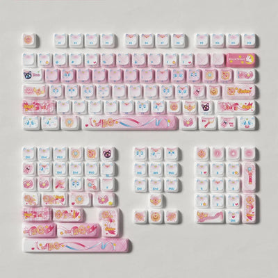"Tsukino's Magic Kitty" Keycap Set