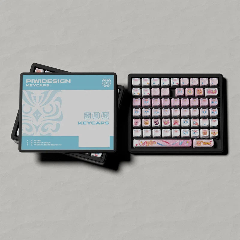 "Tsukino's Magic Kitty" Keycap Set